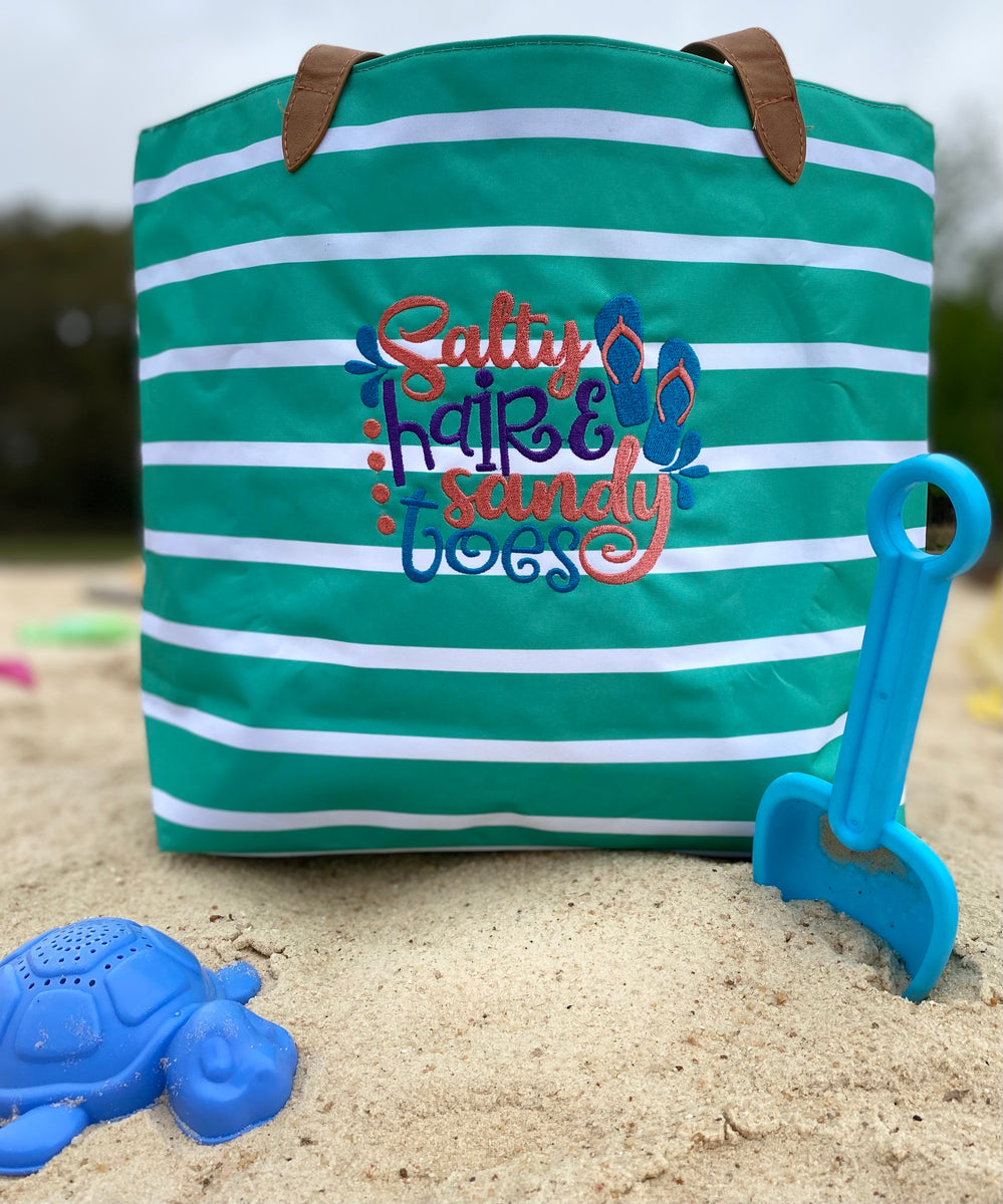 Daytrip Summer Beach/Pool Bag-Salty Hair Design – KC Creations