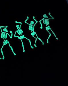 Skeletons Dancing Glow In The Dark Design