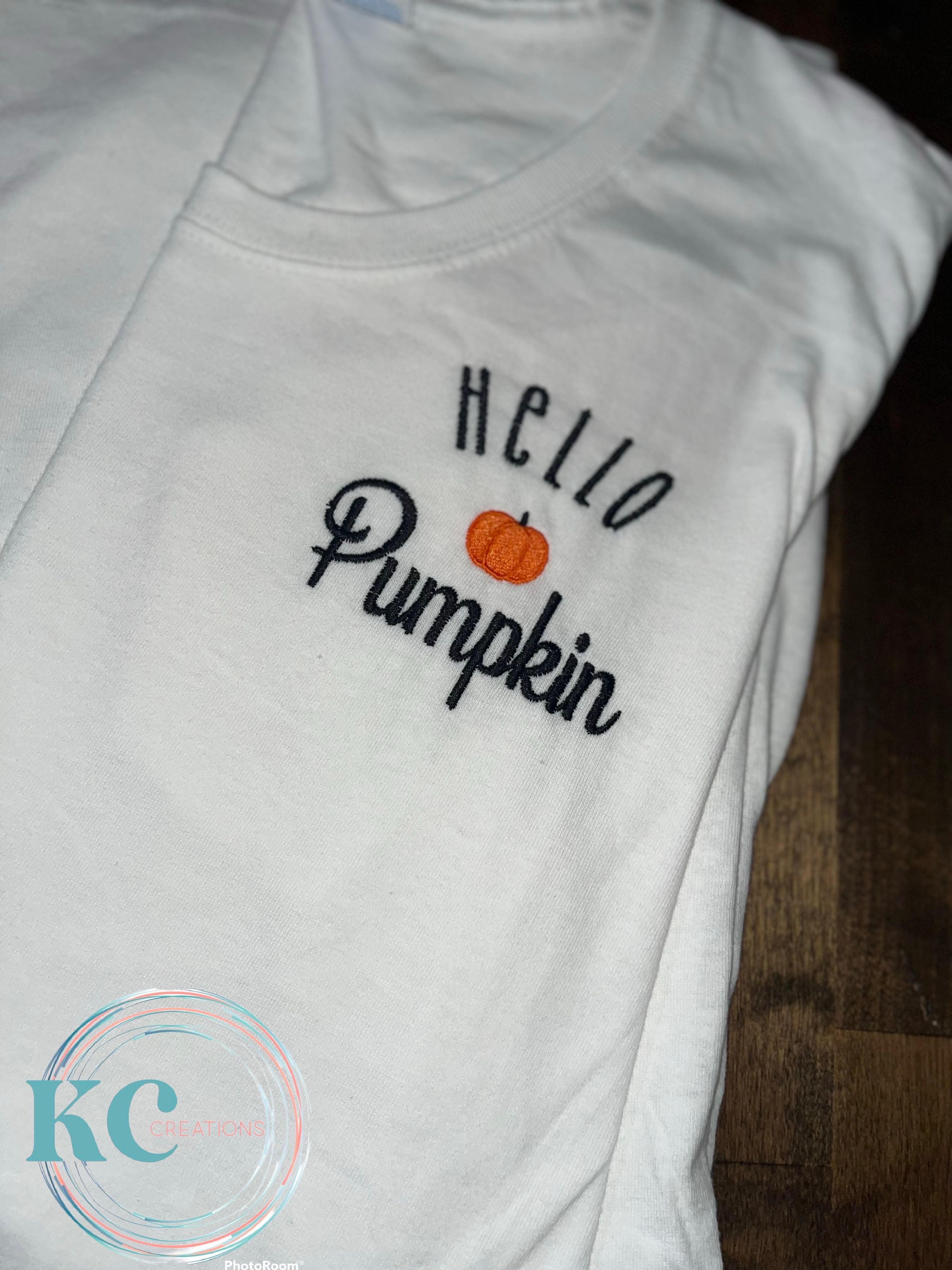 “Hello Pumpkin” Tee/Sweatshirt