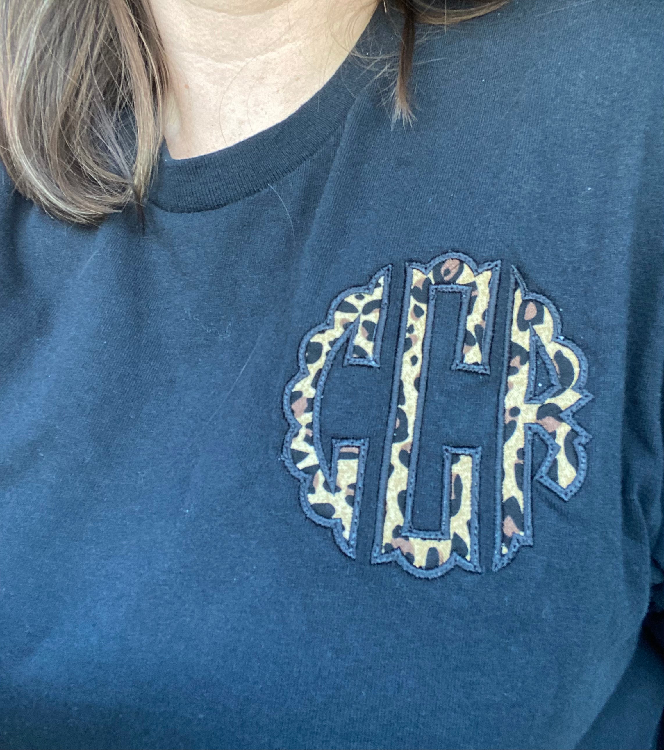 Cheetah Monogram Shirt